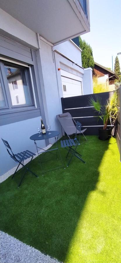 Appart Paisible, Propre Et Accueillant Pers-Jussy Exterior foto